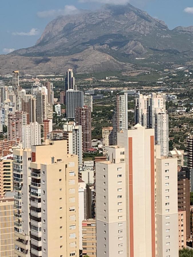 Апартаменти З Чудовим Видом,600 М Пляж Леванте Венідорм Benidorm Ngoại thất bức ảnh