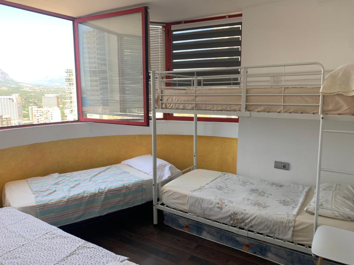 Апартаменти З Чудовим Видом,600 М Пляж Леванте Венідорм Benidorm Ngoại thất bức ảnh