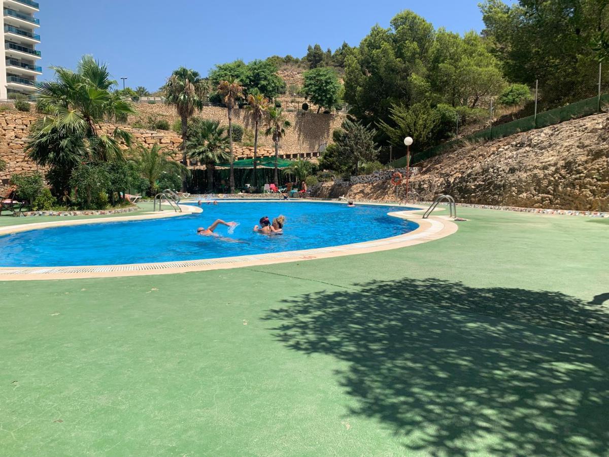 Апартаменти З Чудовим Видом,600 М Пляж Леванте Венідорм Benidorm Ngoại thất bức ảnh